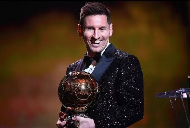 Lionel Messi 8 lần giành được quả bóng vàng thế giới Lionel Messi 8 lần giành được quả bóng vàng thế giới