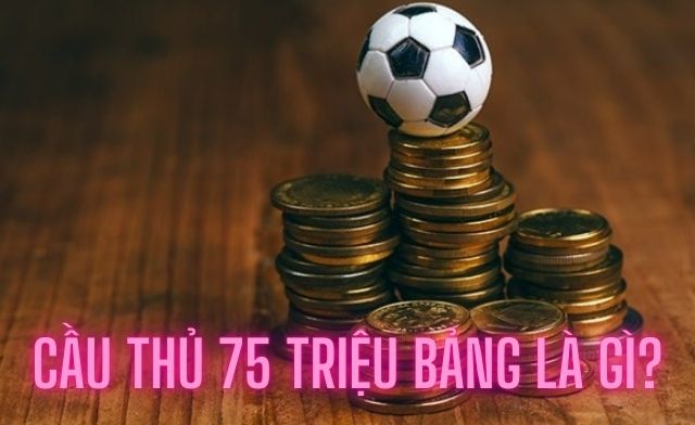 Tìm hiểu ngay cầu thủ 75 triệu bảng là gì trong bóng đá? Tìm hiểu ngay cầu thủ 75 triệu bảng là gì trong bóng đá?