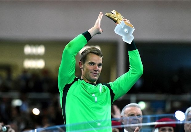Manuel Neuer- chủ nhân găng tay vàng World Cup 2014 Manuel Neuer- chủ nhân găng tay vàng World Cup 2014