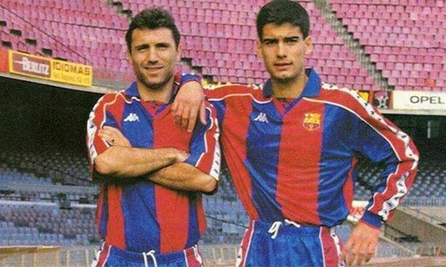 Sự nghiệp cầu thủ của Guardiola qua từng giai đoạn Sự nghiệp cầu thủ của Guardiola qua từng giai đoạn