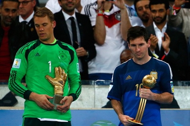 Chủ nhân Găng tay Vàng 2014: Manuel Neuer