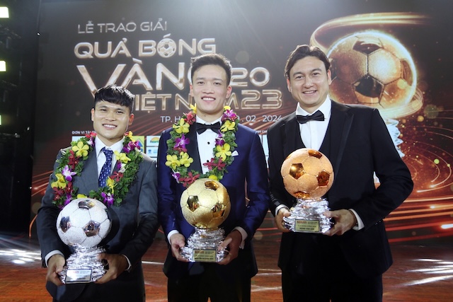 Những danh hiệu đáng chú ý tại lễ trao giải Quả Bóng Vàng 2023 Việt Nam