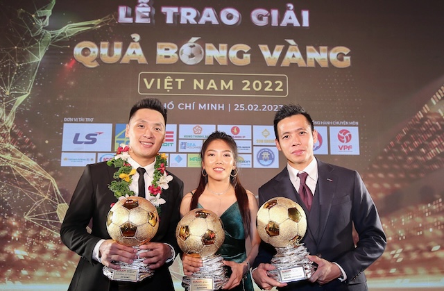 Chủ nhân Quả Bóng Vàng Việt Nam 2022 Chủ nhân Quả Bóng Vàng Việt Nam 2022