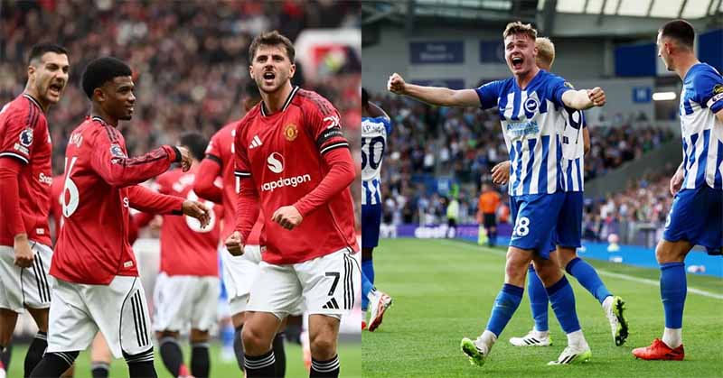 Lịch sử đối đầu MU vs Brighton: Những lần chạm trán đáng chú ý
