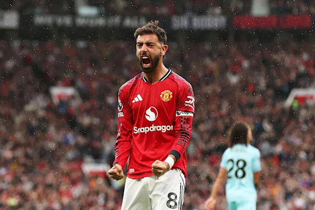 Bruno Fernandes là đội trưởng và cũng là cầu thủ gắn bó trong thời gian dài với MU Bruno Fernandes là đội trưởng và cũng là cầu thủ gắn bó trong thời gian dài với MU