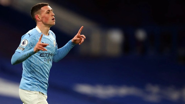 Được  đào tạo bởi chính học viện bóng đá Man City, Phil Foden vẫn phục vụ đội bóng thành Manchester với sức mạnh 100%