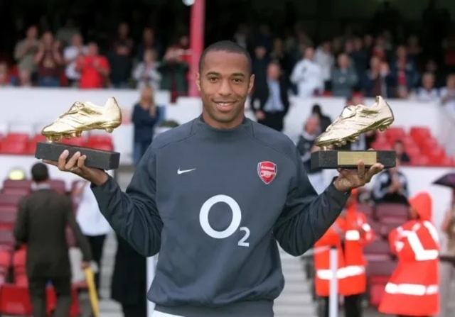 Huyền thoại Arsenal, Thierry Henry, là cầu thủ giành nhiều danh hiệu Vua phá lưới Premier League nhất trong lịch sử