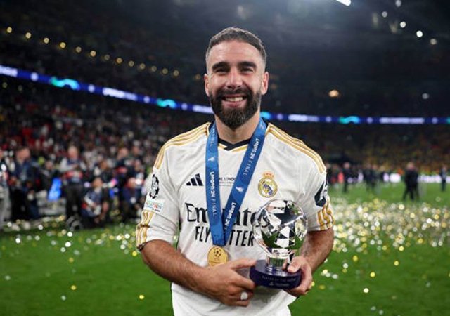 Cầu thủ 5 lần vô địch C1 - Dani Carvajal Cầu thủ 5 lần vô địch C1 - Dani Carvajal