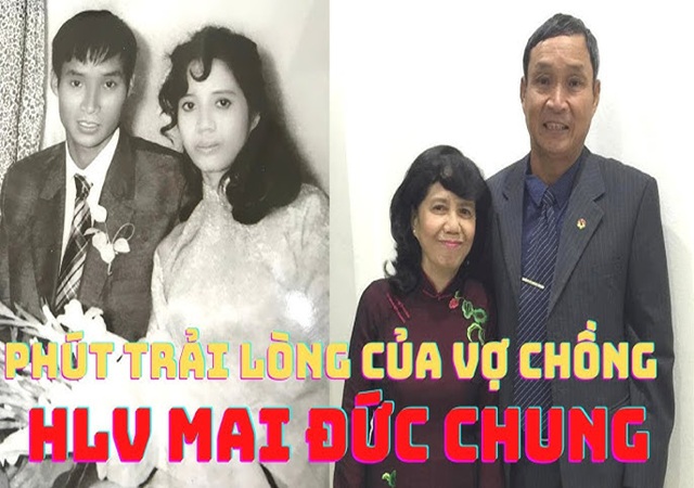 Gia đình huấn luyện viên Mai Đức Chung Gia đình huấn luyện viên Mai Đức Chung