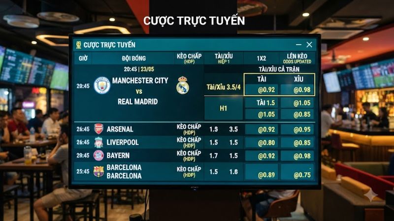 Cách đọc kèo 3.75