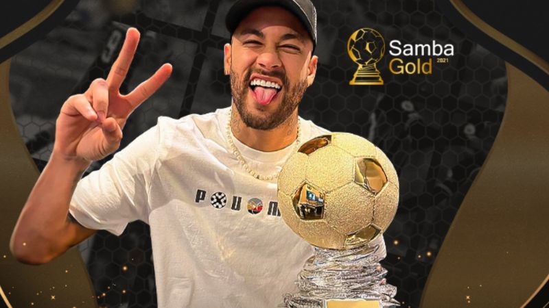 Cầu thủ Neymar có 6 lần giành giải Samba d’Or
