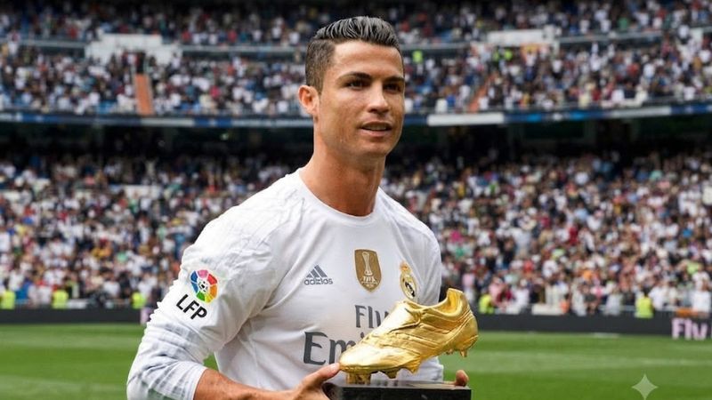 Cristiano Ronaldo lập kỷ lục với 4 lần giành giải giày vàng