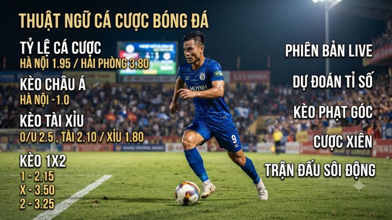 Khám phá top 50 thuật ngữ cá độ bóng đá thông dụng
